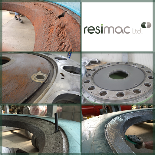 Resimac 204 UHD Paste | 2 Component Solvent Free Epoxy Paste Containing 2-3mm Ceramic Beads For Extreme Impact / Abrasive Environments