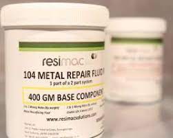 Resimac 104 Metal Repair Fluid XF | 2 Component Solvent Free Fast Curing Epoxy Fluid