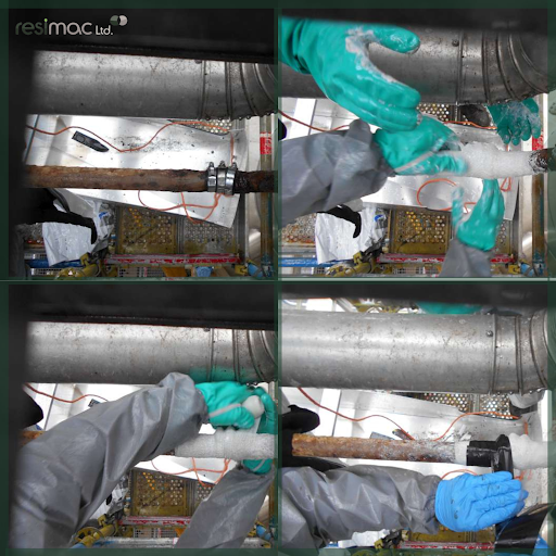 Resimac 108 Pipe Repair Tape | Fast Curing Water Activated Pipe Repair Tape