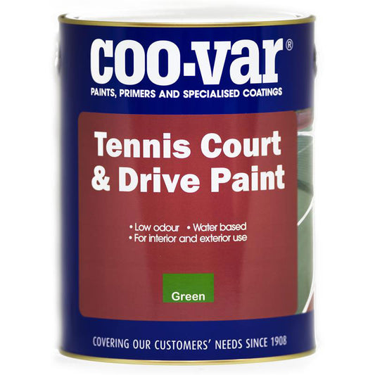 Coo-Var Tennis Court and Drive Paint
