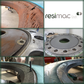 Resimac 204 Heavy Duty Paste | 2 Component Solvent Free Epoxy Paste Containing Small Ceramic Beads - Ideal For Medium Abrasive Environments