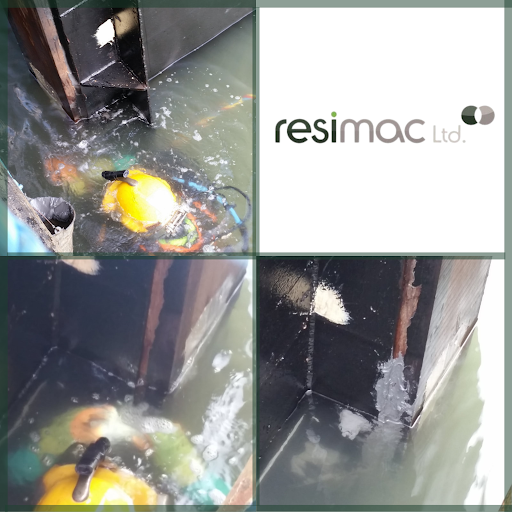 Resimac 208 Ceramic UW | 2 Component Thixotropic Solvent Free Epoxy For Underwater Metallic And Concrete Structures