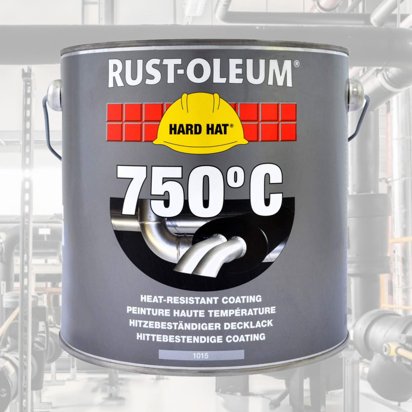 Rust-Oleum Hard Hat® Heat Resistant Paint Coating 1015 / 1078 | Up to 750°C