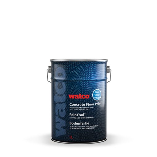 Watco Concrete Floor Paint - Anti Slip | Single Pack Pre-blended Anti Slip Coating