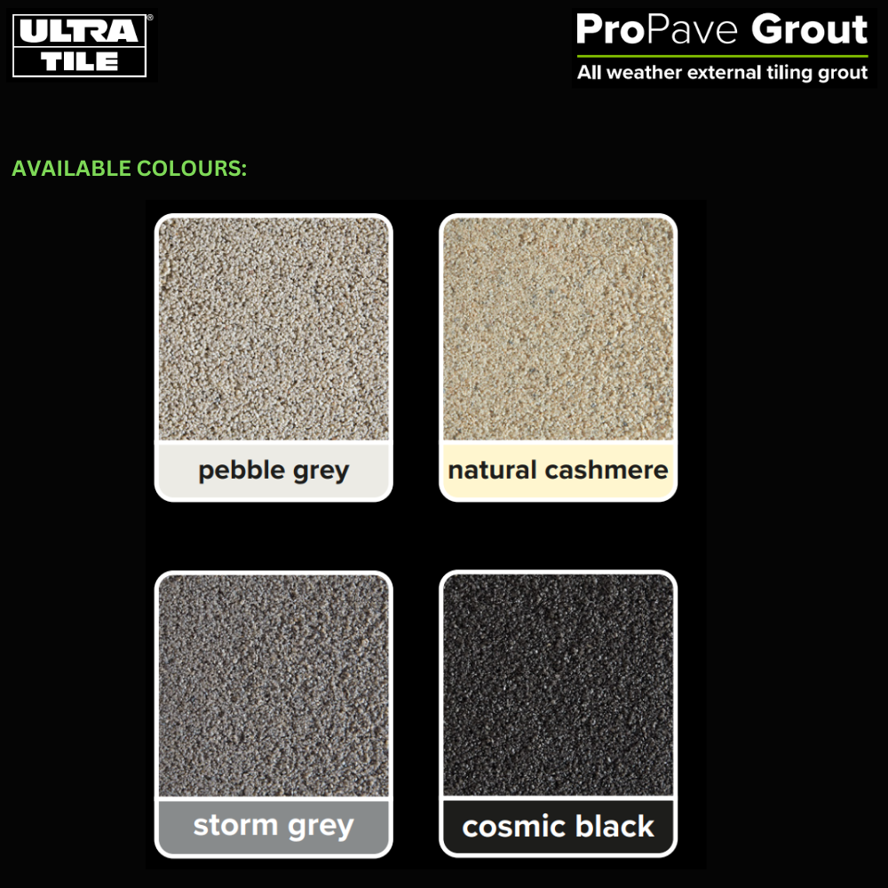 Instarmac UltraTile ProPave Grout | Decorative, Brush-in External Tile Jointing Solution