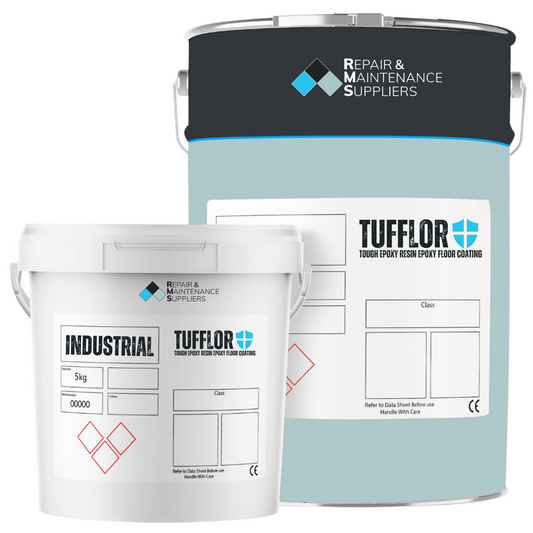 Tufflor Industrial | 2 Pack Epoxy Resin Solvent Free Floor Paint