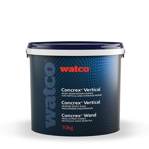 Watco Concrex Vertical | Permanent Repairs to Vertical Surfaces