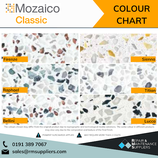 Resdev Mozaico Classic | Highly Decorative Thin-set Epoxy Resin Terrazzo Flooring System