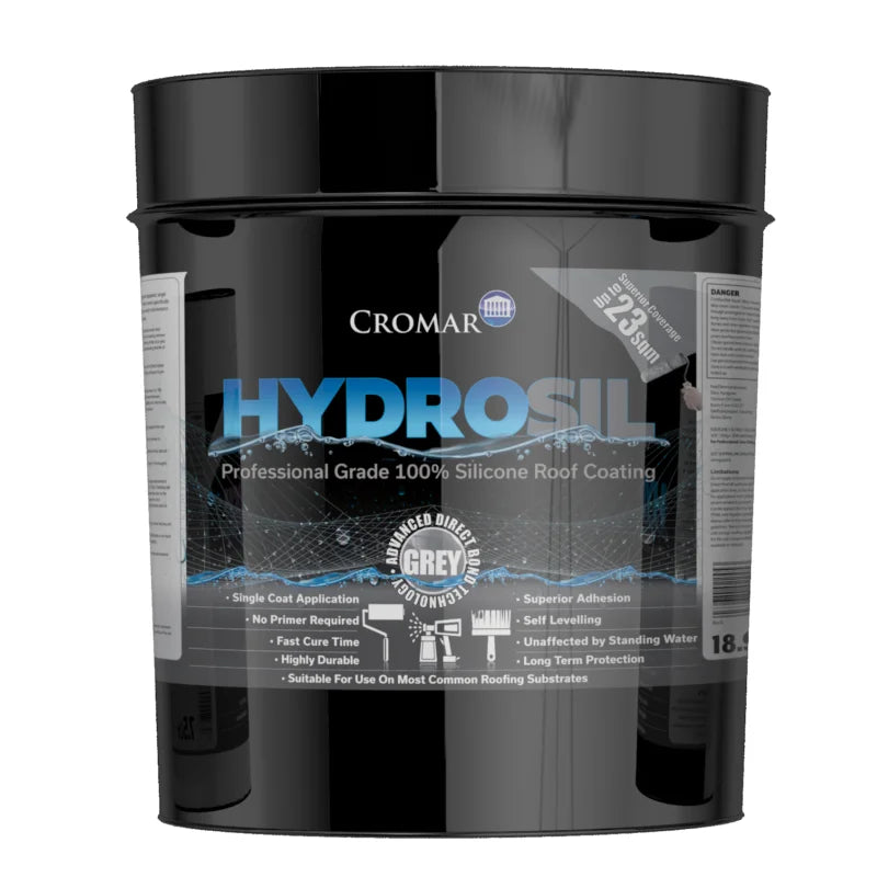 Cromar Hydrosil Silicone Roof Coating 3.78L