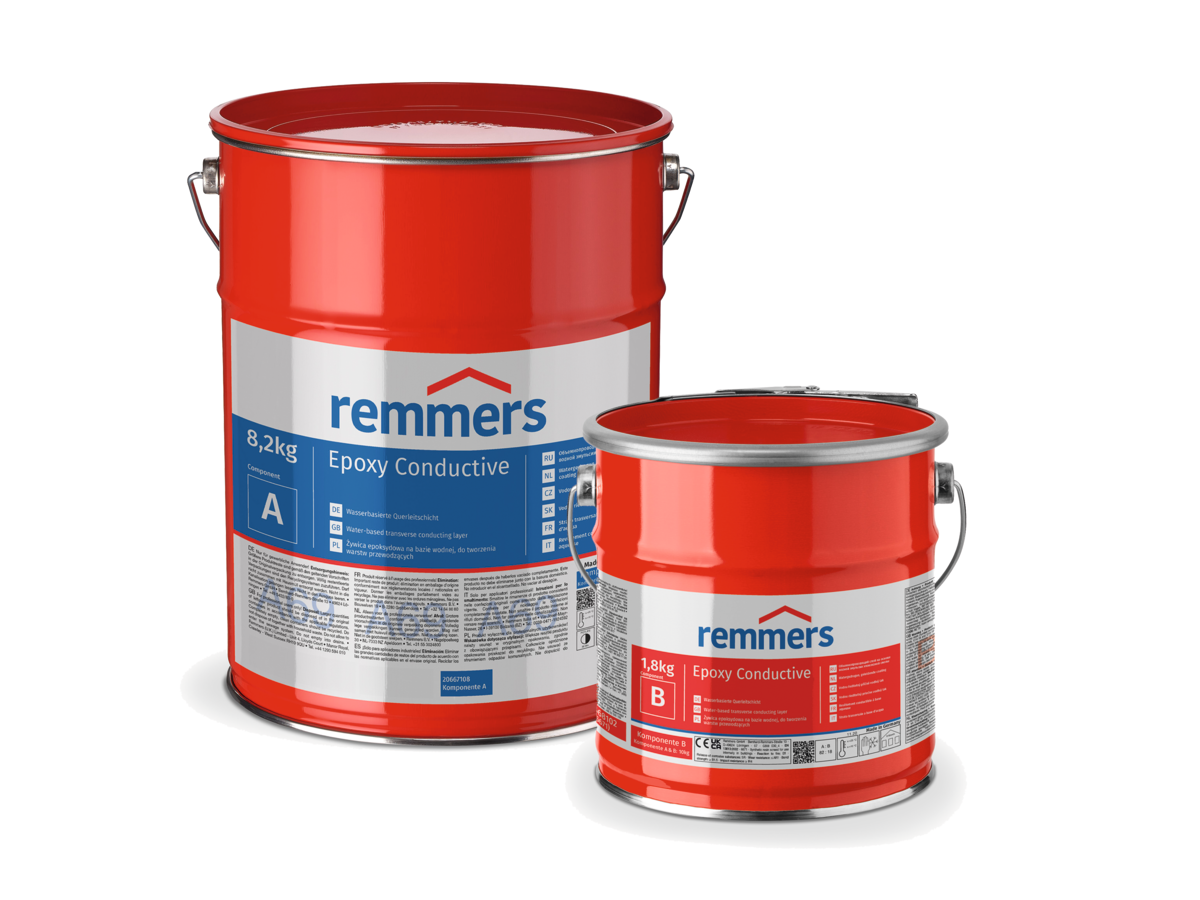 Remmers Epoxy Conductive | Water-based Transverse Conducting Layer