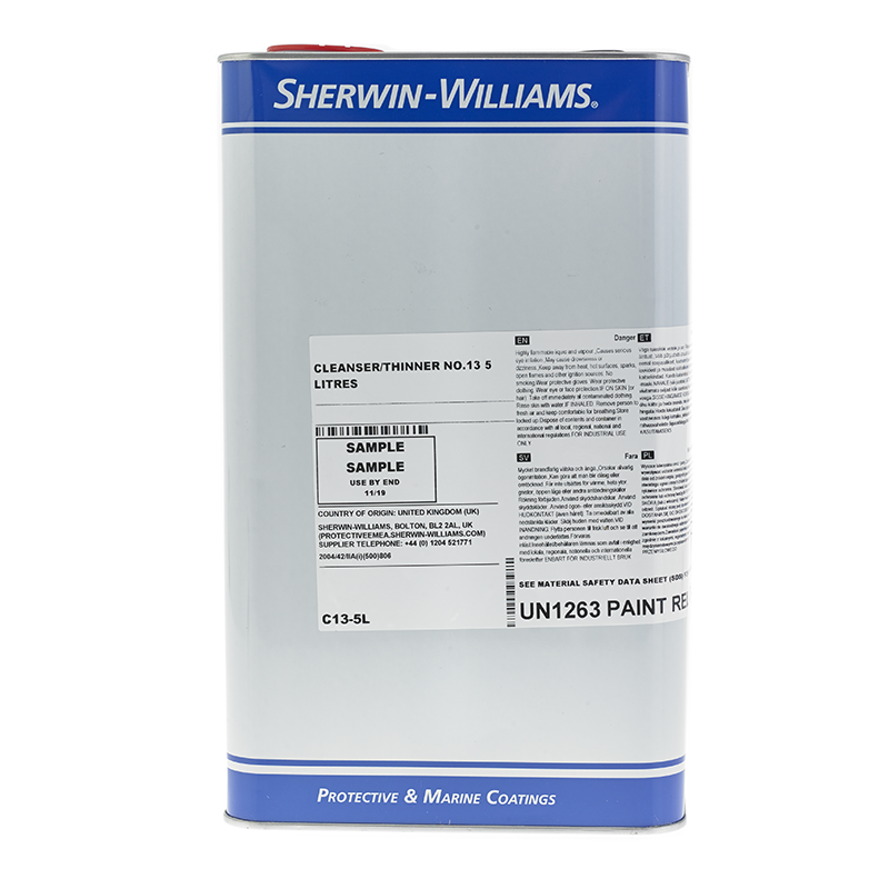 Sherwin-Williams Cleanser/Thinner No.13