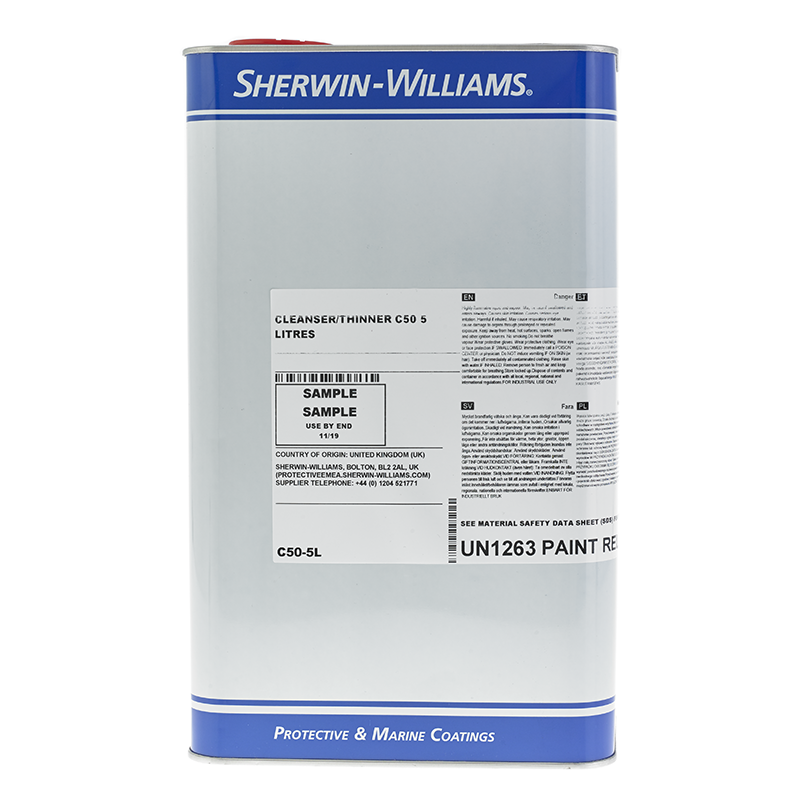 Sherwin-Williams Cleanser/Thinner No50