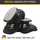 Recoil Heavy Duty Premium Comfort Knee Pads | Spring Loaded System