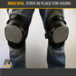Recoil Heavy Duty Premium Comfort Knee Pads | Spring Loaded System