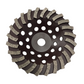 22 Diamond Segment Grinding Wheel Cup | 178mm