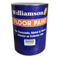 Williamson Professional Floor Paint - For Concrete, Metal & Wood